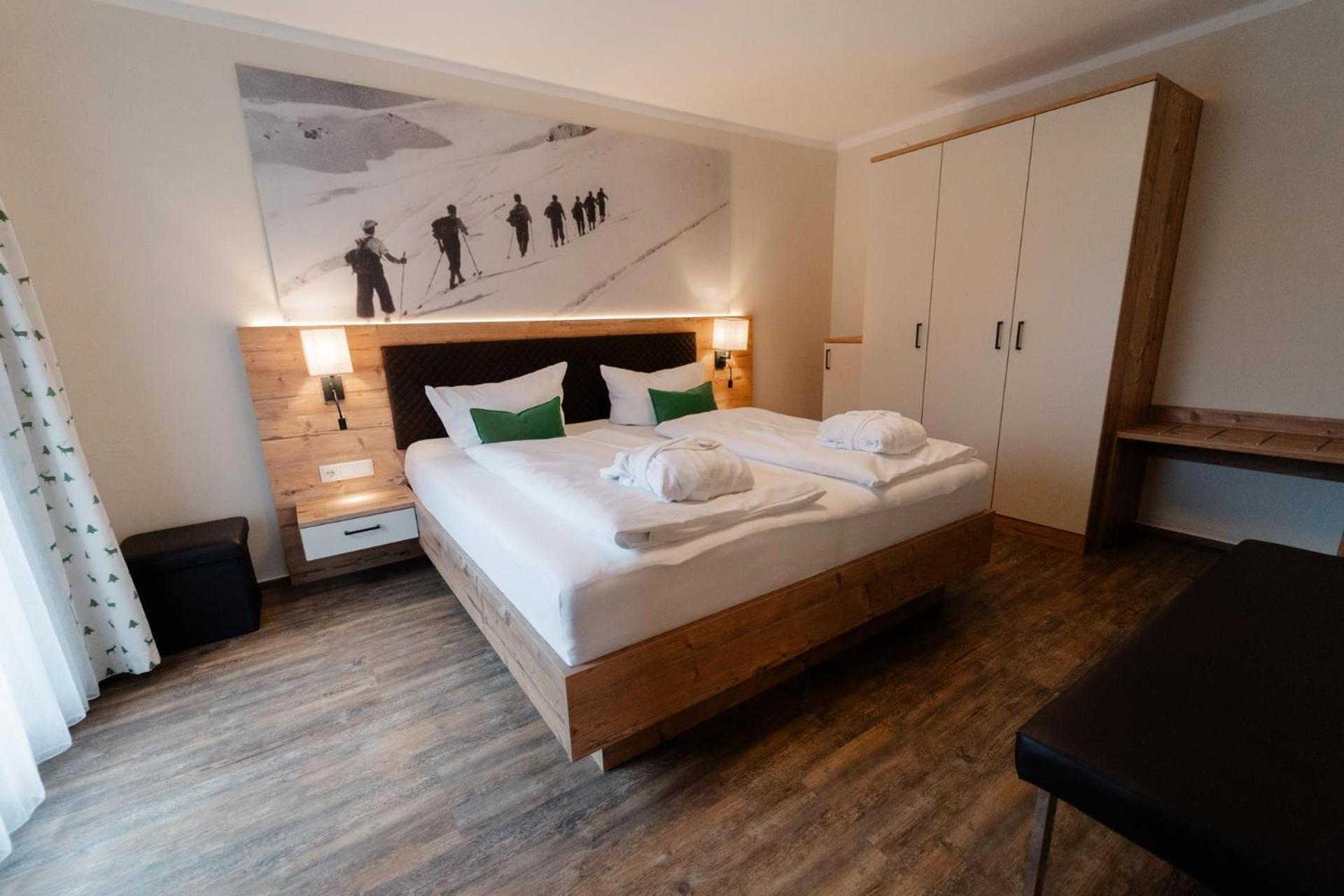 Studio-Apartment mit 1 Doppelbett